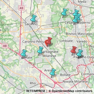 Mappa Via dei Mille, 20031 Cesate MI, Italia (5.10333)