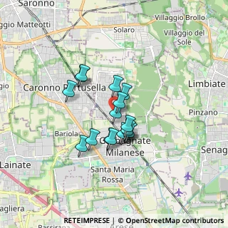 Mappa Via dei Mille, 20031 Cesate MI, Italia (1.18706)