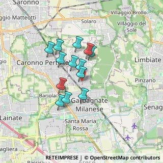 Mappa Via dei Mille, 20031 Cesate MI, Italia (1.29462)