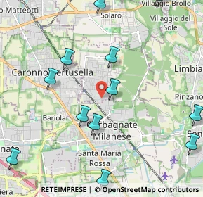 Mappa Via dei Mille, 20031 Cesate MI, Italia (2.58583)