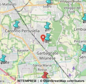 Mappa Via dei Mille, 20031 Cesate MI, Italia (3.11818)
