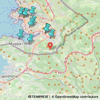 Mappa Strada Provinciale, 34015 Muggia TS, Italia (5.07636)