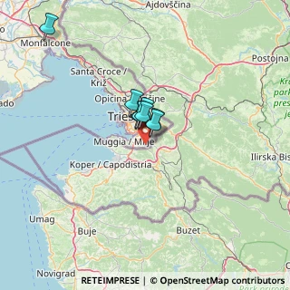 Mappa Strada Provinciale, 34015 Muggia TS, Italia (40.63176)