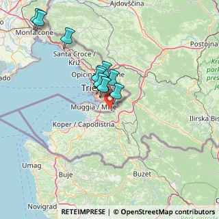 Mappa Strada Provinciale, 34015 Muggia TS, Italia (12.57273)