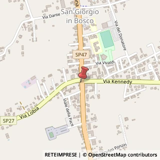 Mappa Via Valsugana, 254, 35010 San Giorgio in Bosco, Padova (Veneto)