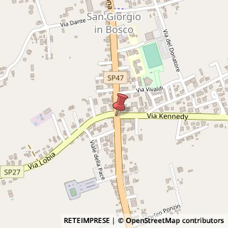 Mappa Via Valsugana, 174, 35010 San Giorgio in Bosco, Padova (Veneto)