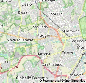 Mappa 20035 Muggiò MB, Italia (1.4)