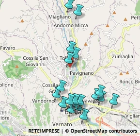 Mappa Via Gramsci, 13818 Tollegno BI, Italia (2.17316)