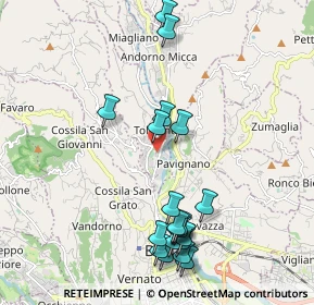 Mappa Via Gramsci, 13818 Tollegno BI, Italia (2.1725)