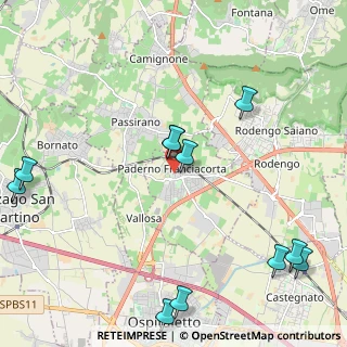 Mappa Piazza Cavour, 25050 Paderno Franciacorta BS, Italia (2.70455)
