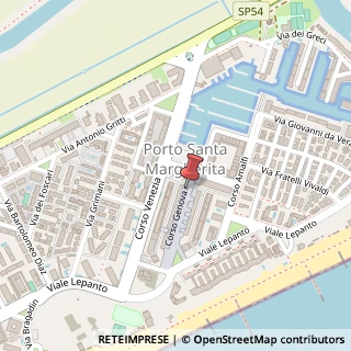 Mappa Via Corso Genova, 8, 30021 Caorle, Venezia (Veneto)