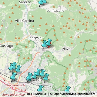 Mappa Via del Lupo, 25073 Bovezzo BS, Italia (6.75278)