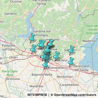 Mappa Via del Lupo, 25073 Bovezzo BS, Italia (8.94563)
