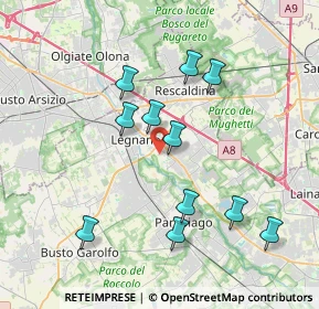 Mappa Via Piave, 20028 San Vittore Olona MI, Italia (3.67727)