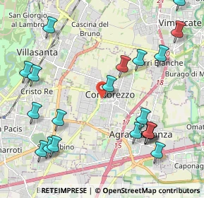 Mappa Via Milano, 20863 Concorezzo MB, Italia (2.5375)