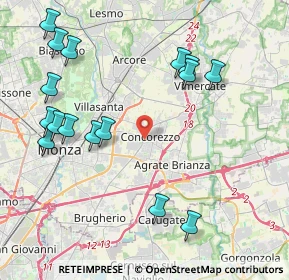 Mappa Via Milano, 20863 Concorezzo MB, Italia (4.78125)