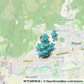 Mappa Via Belcolle, 25075 Nave BS, Italia (0.3)