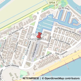 Mappa Via Corso Genova, 2, 30021 Caorle, Venezia (Veneto)