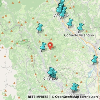 Mappa Via Mastrotti, 36070 San Pietro Mussolino VI, Italia (6.143)