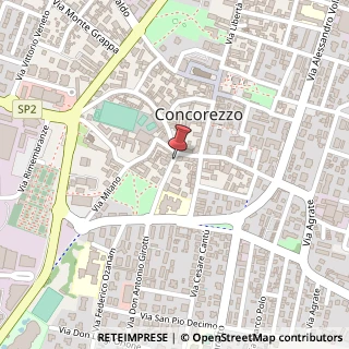 Mappa Via Giuseppe Verdi, 3, 20864 Agrate Brianza, Monza e Brianza (Lombardia)