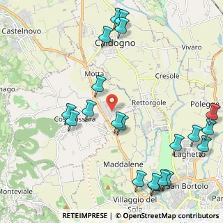 Mappa Via Enrico Fermi, 36030 Motta VI, Italia (2.705)