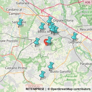 Mappa Via Fratelli di Dio, 21052 Busto Arsizio VA, Italia (3.54091)