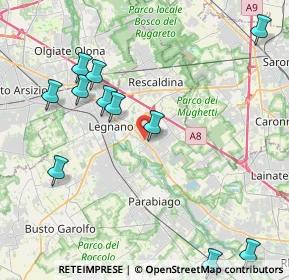 Mappa Via Unione, 20028 San Vittore Olona MI, Italia (4.84091)