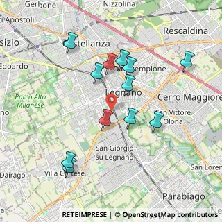 Mappa Via Gaetano Donizetti, 20025 Legnano MI, Italia (1.83)