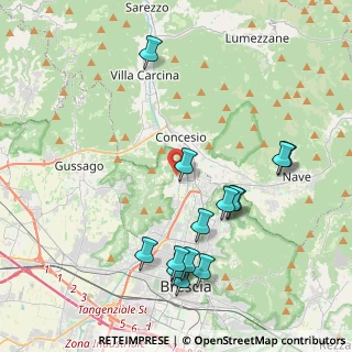 Mappa Via G. Marconi, 25060 Collebeato BS, Italia (4.36)
