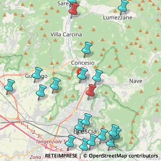 Mappa Via G. Marconi, 25060 Collebeato BS, Italia (5.712)