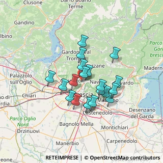 Mappa Via G. Marconi, 25060 Collebeato BS, Italia (10.5495)
