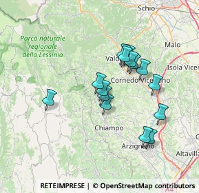 Mappa 36070 San Pietro Mussolino VI, Italia (6)