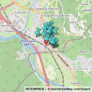 Mappa Via S. Giorgio Dora, 11026 Pont-Saint-Martin AO, Italia (0.23462)
