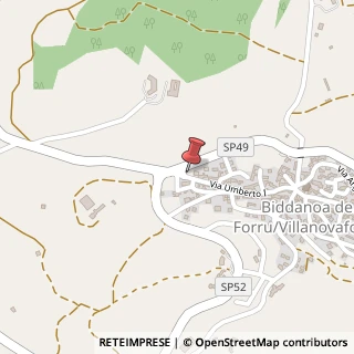 Mappa Via Pusceddu Lodovico, 3, 09020 Villanovaforru, Medio Campidano (Sardegna)