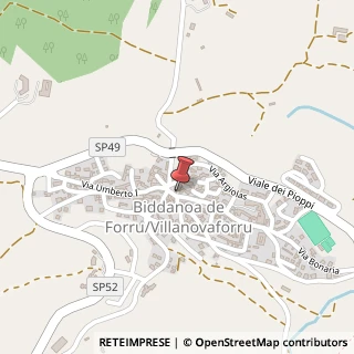 Mappa Via Vittorio Emanuele III, 3, 09020 Villanovaforru, Medio Campidano (Sardegna)