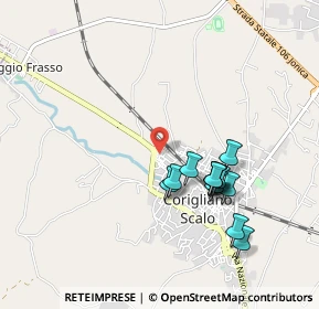 Mappa Via del Cinema, 87064 Corigliano Calabro CS, Italia (0.9625)