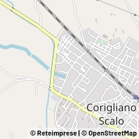 Peta Corigliano Rossano