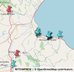 Mappa Via San Giovanni Evangelista, 87064 Corigliano Calabro CS, Italia (14.59583)