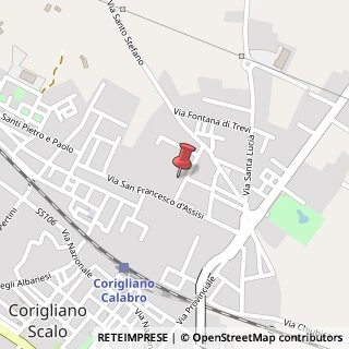 Mappa Via Sa, 87064 Corigliano Calabro, Cosenza (Calabria)