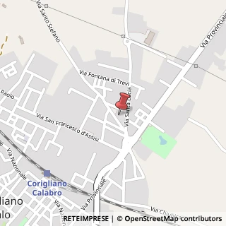 Mappa Via S. Stefano, 34, 87064 Corigliano Scalo CS, Italia, 87064 Corigliano Calabro, Cosenza (Calabria)