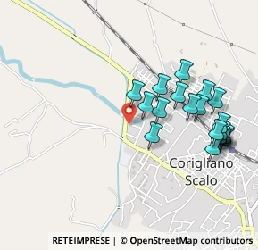 Mappa Via Enrico Berlinguer, 87064 Corigliano Calabro CS, Italia (0.5475)