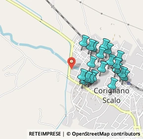 Mappa Via Enrico Berlinguer, 87064 Corigliano Calabro CS, Italia (0.473)