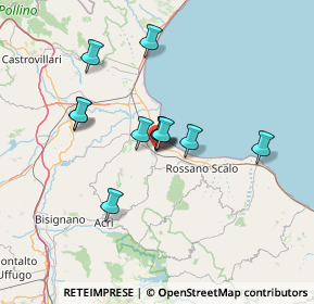 Mappa Via S. Francesco D'Assisi, 87067 Rossano CS, Italia (11.98636)