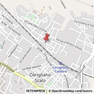 Mappa Via dei Bizantini, 3, 87064 Corigliano Calabro, Cosenza (Calabria)