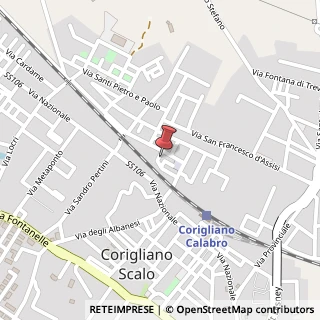 Mappa Via San Vito, 9, 87064 Corigliano Calabro, Cosenza (Calabria)
