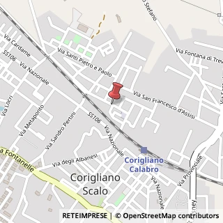 Mappa Via A. Canova, 78, 87064 Corigliano Calabro, Cosenza (Calabria)