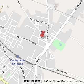 Mappa Via S. Giuseppe, 6, 87064 Corigliano Scalo CS, Italia, 87064 Corigliano Calabro, Cosenza (Calabria)