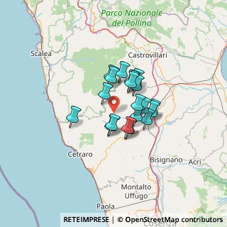Mappa SP Roggiano-San Sosti, 87010 Mottafollone CS, Italia (9.294)