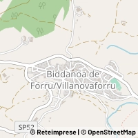 Mapa Villanovaforru