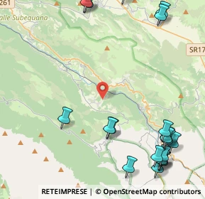 Mappa Via IV Novembre, 67020 Tione degli Abruzzi AQ, Italia (6.427)